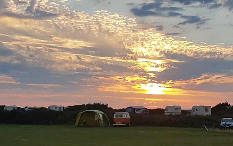 Chine Farm Caravan and Camping Site on Isle of Wight